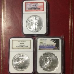 American Eagle Silver Coins 
