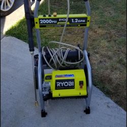 Ryobi Pressure Washer 2000psi 