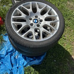 BMW rims and tires