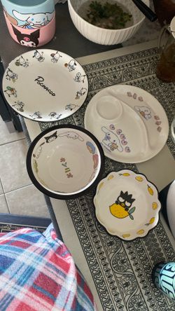 Sanrio Plates