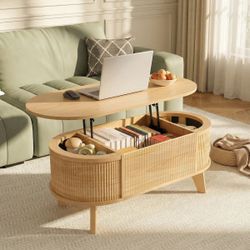 Lift top coffee table