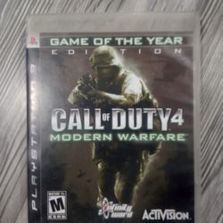 Call Of Duty 4 Modern Warfare PS3 (PlayStation 3)
