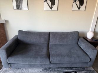 85" Modern Oversized Sofa, Loveseat Sofa,2 Seater Sofa With 2 Pillows