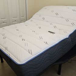 New ADJUSTABLE BED WITH MATTRESS NEW