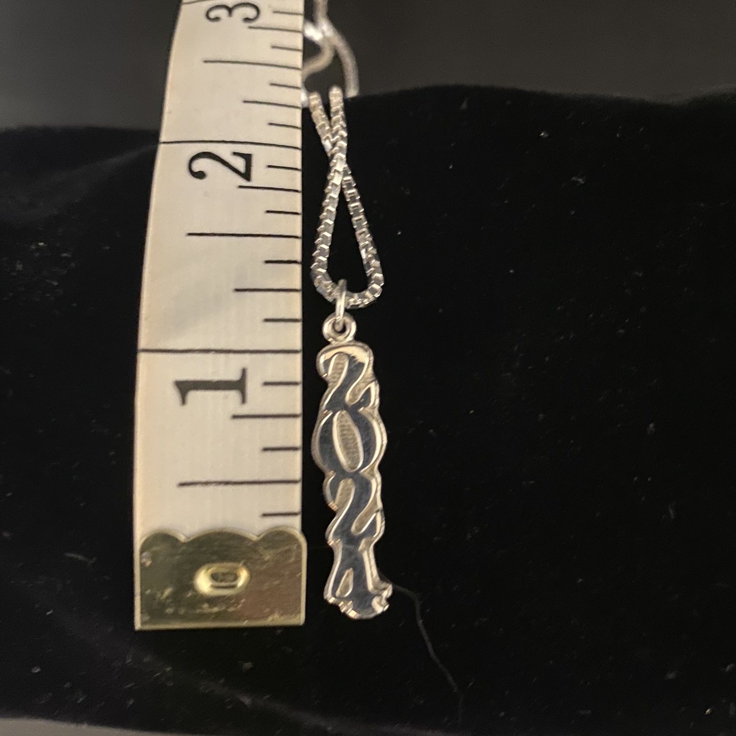 Silver “2024” Graduation Charm