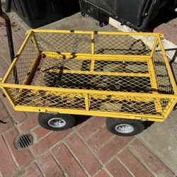Metal Garden Cart Trailer