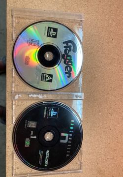 Ps1 frogger and Namco museum vol.1