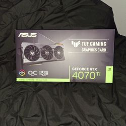 Asus Tuf 4070ti Gaming Card