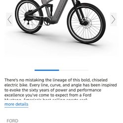 BRAND NEW Ford Mustang eBike