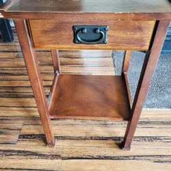 End Table With 