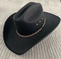 Black Western Cowboy Hat 🇲🇽