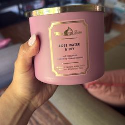 Rose Water And Ivy Bbw Candle 