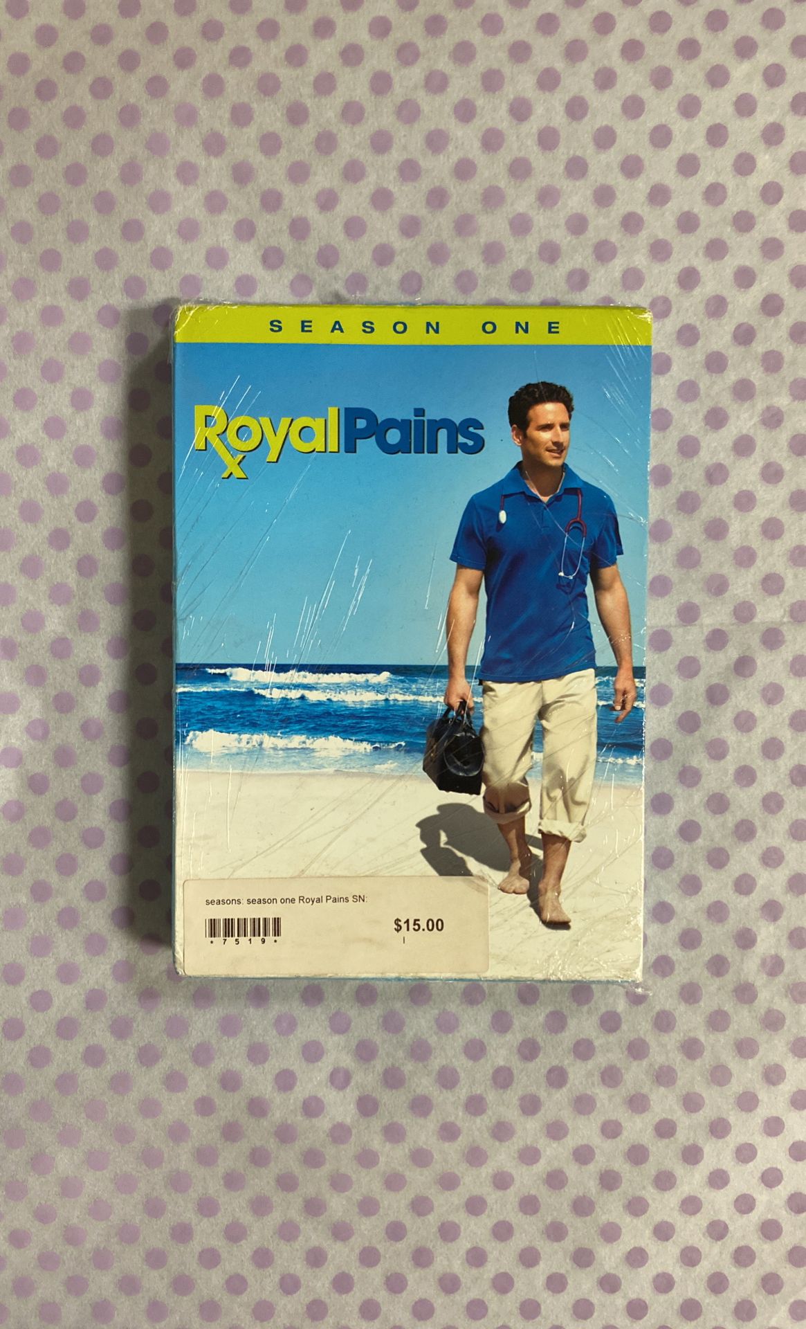 Royal Pains Complete Season 0ne 3 Dvd Discs