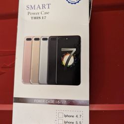 Smart iphone 7 Case, New, Black 