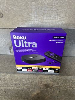 Roku Ultra 4800R 4K Streaming Media Player Black HD HDR Dolby (Brand New Sealed)