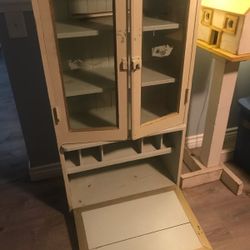 Country Shabby Chic Wall Hanging Desk