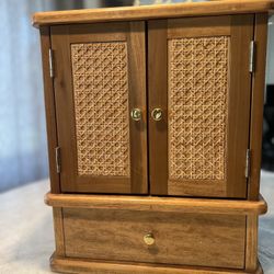 Wooden Jewelry Miniature Furniture Set  15.5” By 13.75” 