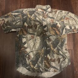 Camo Button Up Shirt