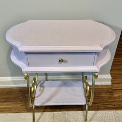 New Hand-Painted Accent Table – “Elation” by Sherwin-Williams