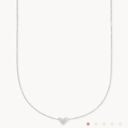 Kendra Scott Heart Necklace 