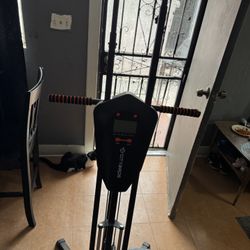 Vertical Stepper And Climber Fitness Machine 
