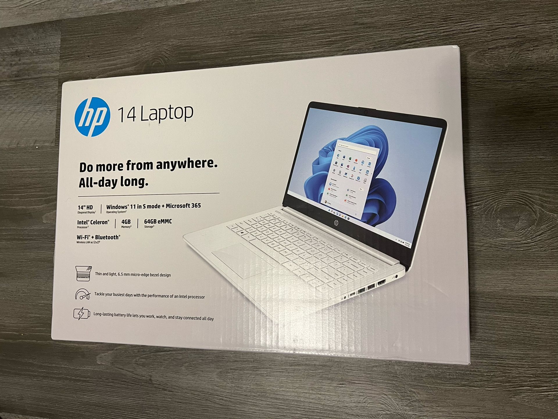 HP 14” Laptop - New, Never Opened. 