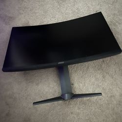 Monitor, Mouse, and mousepad