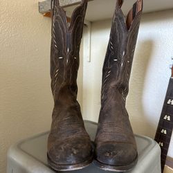 Genuine Leather Dan Post Cowboy Boots: Women’s Size 8