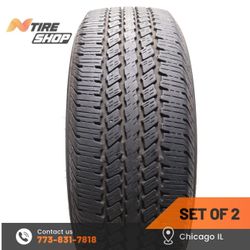 Set of 2 Used  11/32  LT  275/65R18  123/120S  Continental  Contitrac