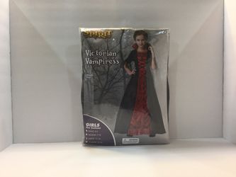 Spirit Halloween Girls Vampire Halloween Costume Child Large 12 - 14