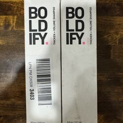 BOLDIFY Thickening Shampoo - Rice Water for Thinning and Oily Hair 2ct