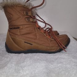 Columbia Womens Minx Shorty Iii Brown Snow Boots Size )