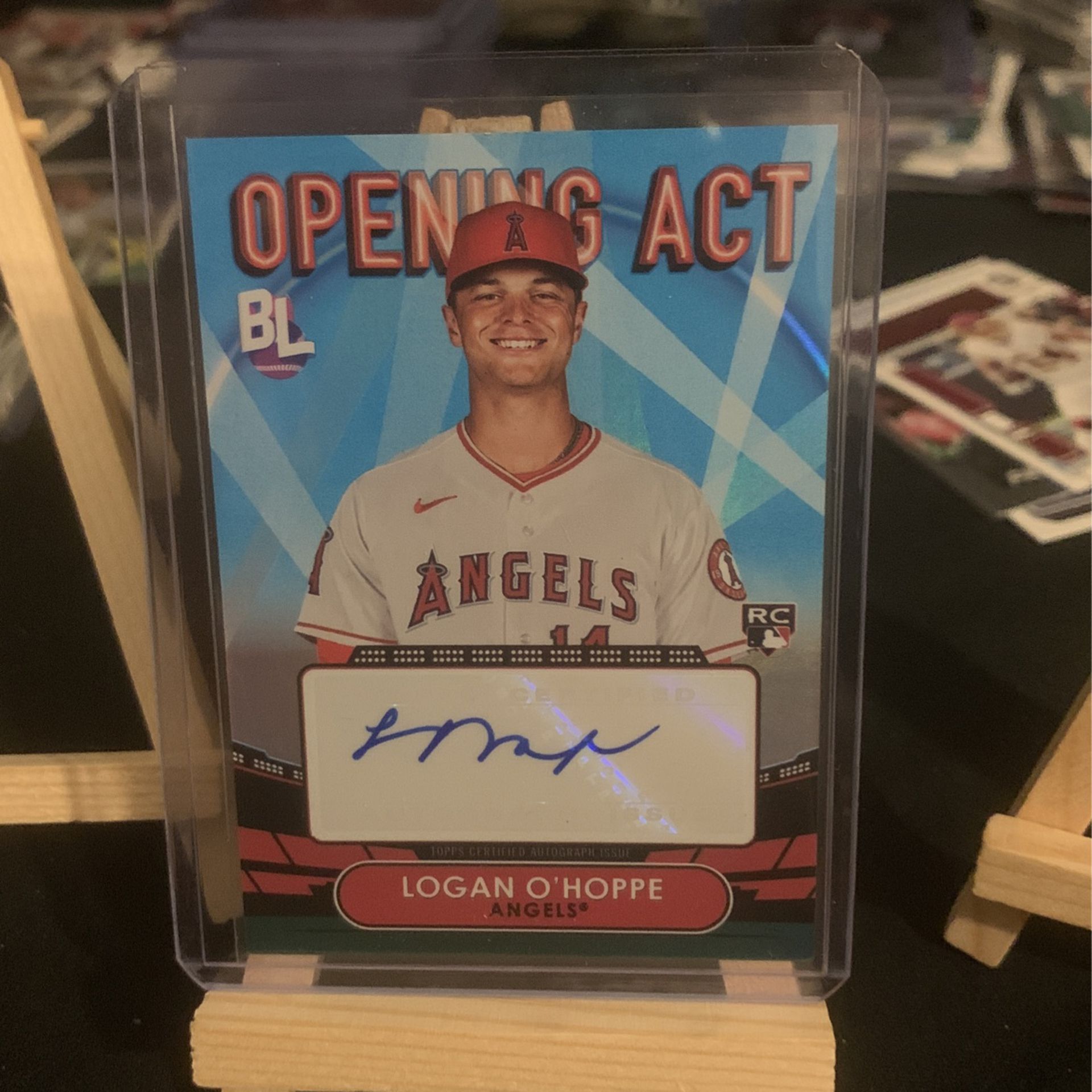 Logan O'hoppe Rookie RC Auto Baseball Card for Sale in Tulare, CA - OfferUp