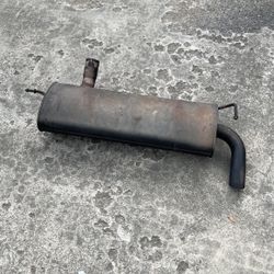 OEM Jeep Wrangler Muffler 