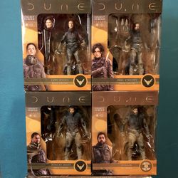 5 McFarlane Dune Figures (Wave 1)
