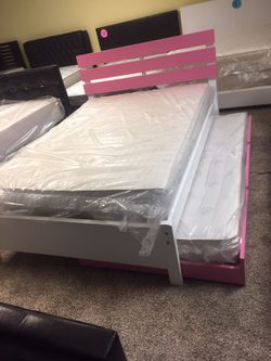 Full sz trundle bed frame