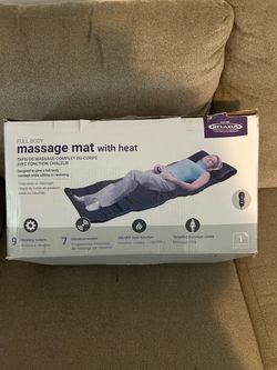 Full Body Massage Mat with Heat and Remote Control