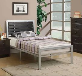 Twin bed with mattress $229