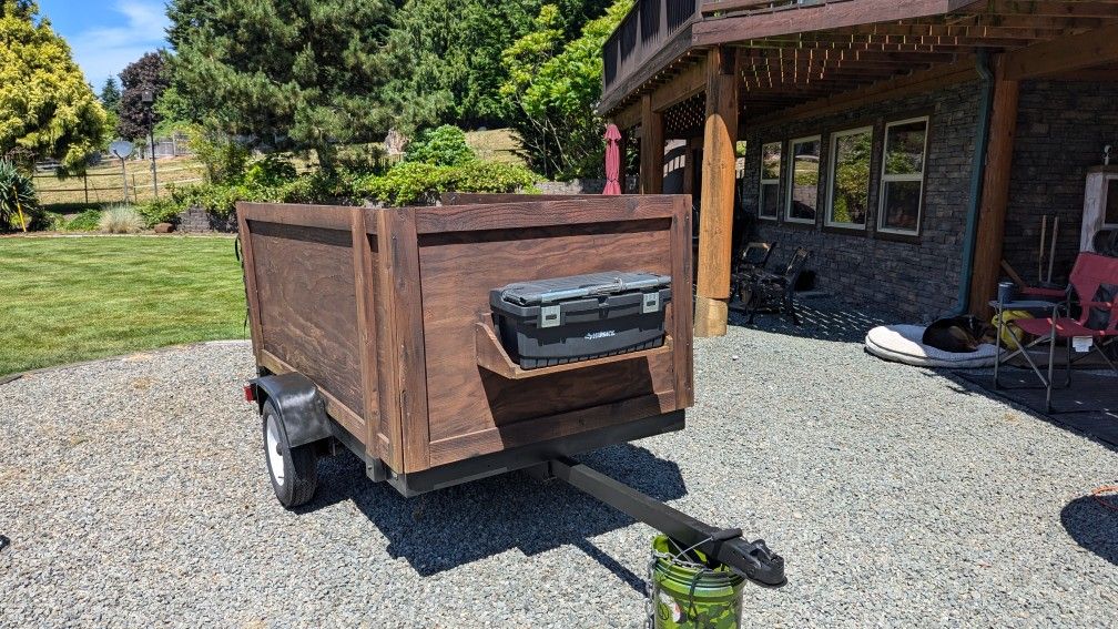 4x8 Dump Utility Trailer