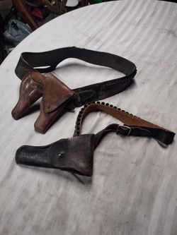 Antique Gun Holsters