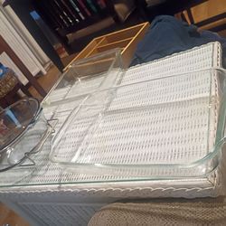 Clear Glass Baking Dishes Set