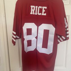 Jerry Rice Mitchell & Ness Authentic Jersey Size Large