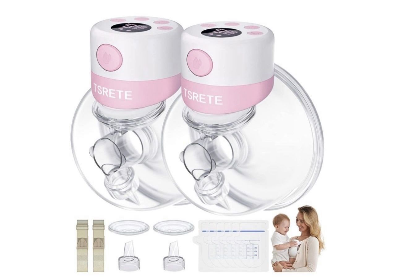 TSRETE Double Wearable Breast Pump