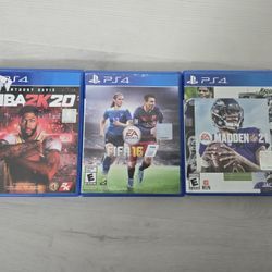 PS4 game lot