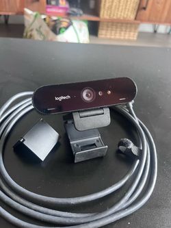 Logitech Brio 4K Ultra HD Webcam (Model V-U0040) - Excellent Condition