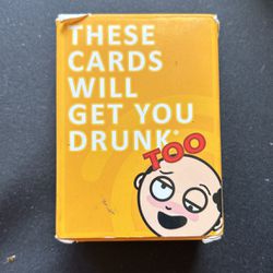 Drinking Game Cards 
