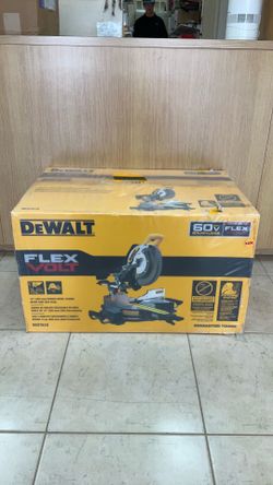 DEWALT DCS781B 12” (305mm) DOUBLE-BEVEL SLIDING MITER SAW (TOOL ONLY).