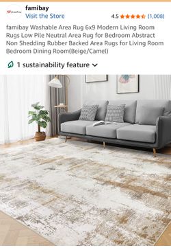 6’x9’ Area Rug NIB