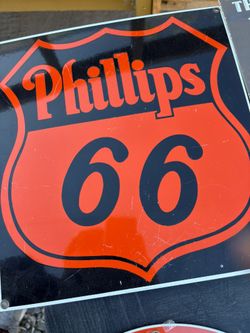 Phillips 66 Metal Sign