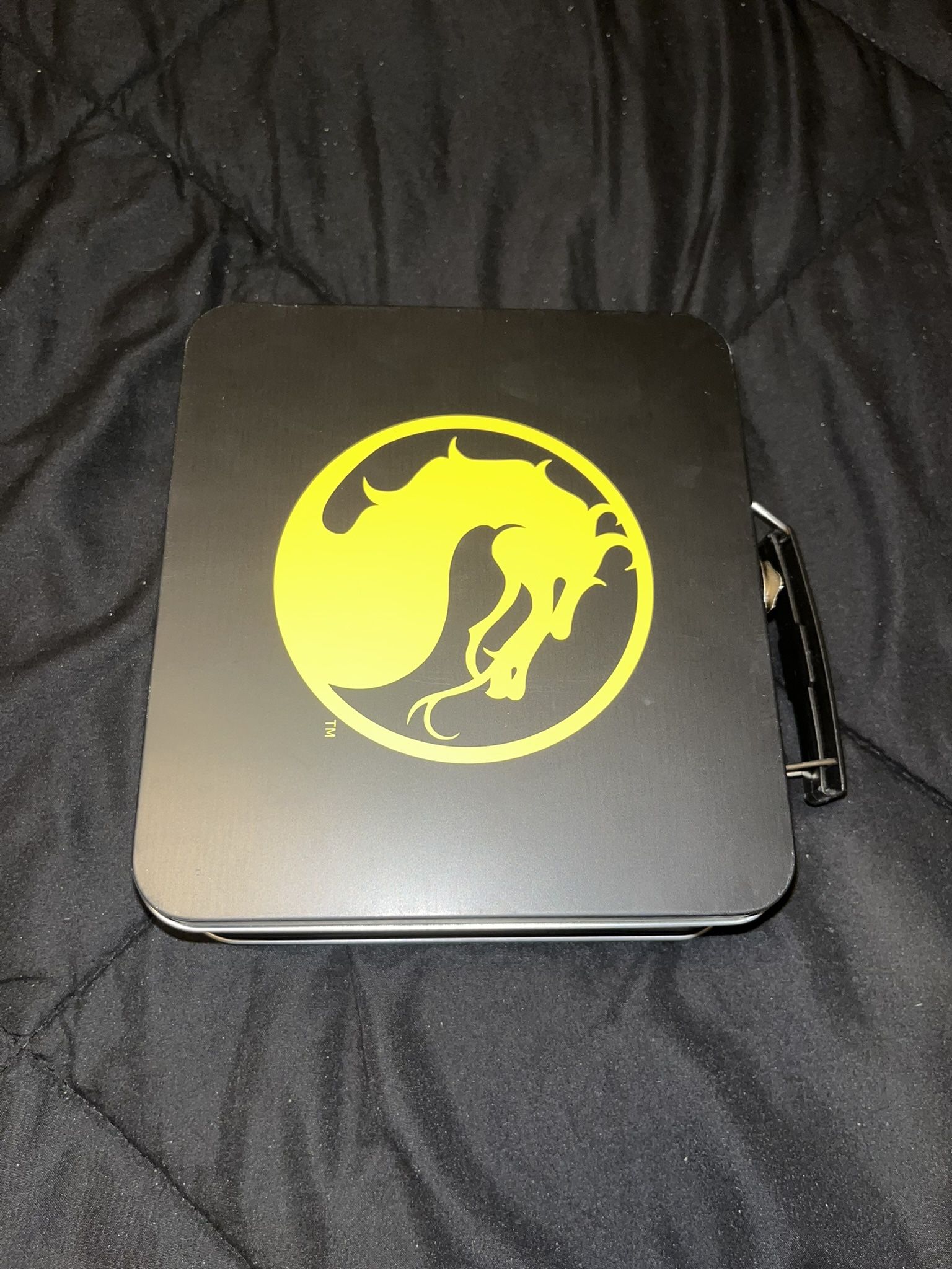 Mortal Kombat 11 Lunchbox With Game + Scorpion Handkerchief For PS4 PlayStation